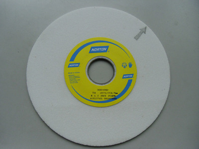 诺顿NORTON平面工具磨用白刚玉氧化铝陶瓷砂轮 &nbsp;&nbsp;T1A &nbsp;180*3.2*31.75 &nbsp;38A46/60K 