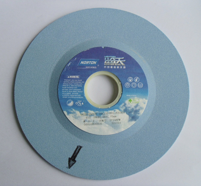 诺顿NORTON单面凸工具磨用白刚玉氧化铝陶瓷砂轮 &nbsp;&nbsp;T10 &nbsp;180*6*3*31.75 &nbsp;38A46J/K &nbsp;60/80/100/120KVS &nbsp;100/150K